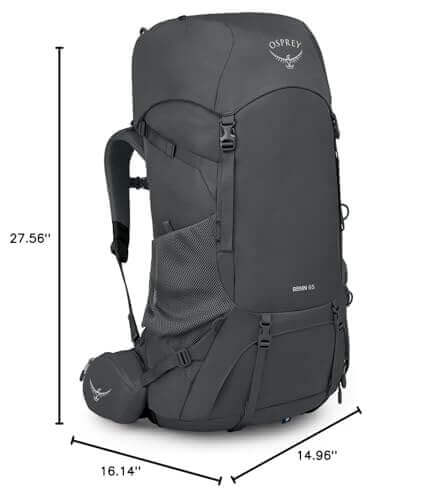 Image Showing Osprey Renn 65L Women's Backpacking Backpack - Product Type backpack - Buy Now $275.50 - Adventure Gear from Global Trekker