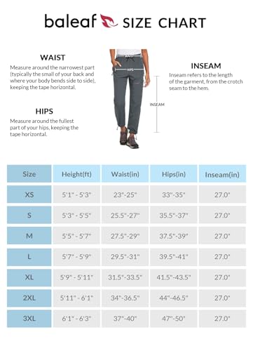 Image Showing BALEAF Women's Hiking Pants Quick Dry Lightweight Water Resistant - Product Type Pants - Buy Now $55.09 - Adventure Gear from Global Trekker