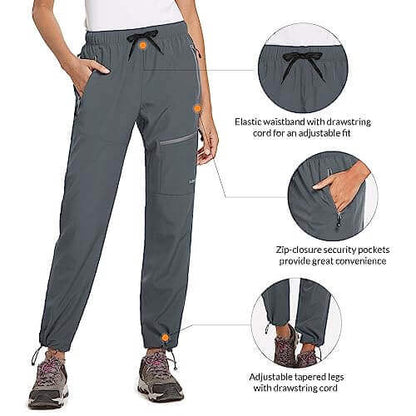 Image Showing BALEAF Women's Hiking Pants Quick Dry Lightweight Water Resistant - Product Type Pants - Buy Now $55.09 - Adventure Gear from Global Trekker