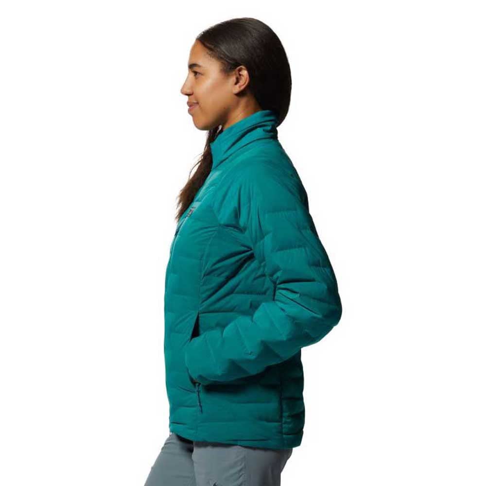 Image Showing Mountain Hardwear Women's StretchDown Jacket - Product Type Jacket - Buy Now $205.86 - Adventure Gear from Global Trekker