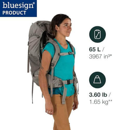 Image Showing Osprey Renn 65L Women's Backpacking Backpack - Product Type backpack - Buy Now $275.50 - Adventure Gear from Global Trekker