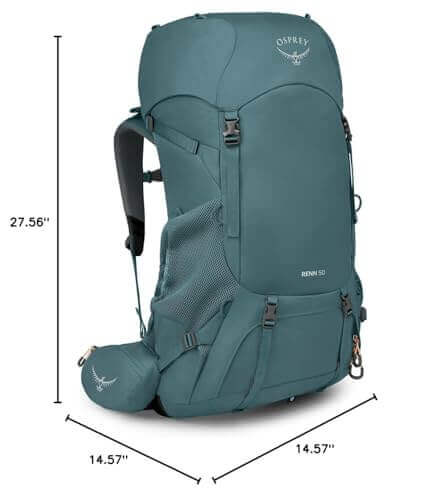 Image Showing Osprey Renn 65L Women's Backpacking Backpack - Product Type backpack - Buy Now $275.50 - Adventure Gear from Global Trekker