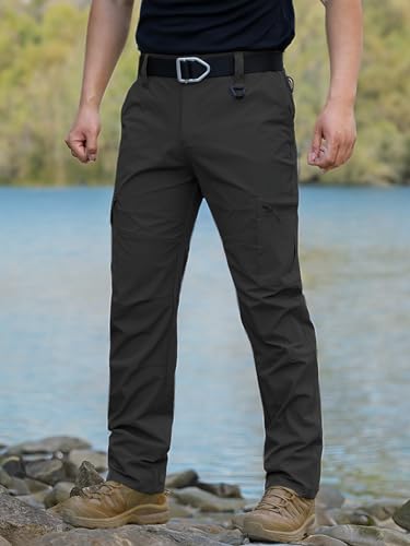 Image Showing Men's Quick Dry Hiking Pants Lightweight Water-Resistant - Product Type Pants - Buy Now $47.84 - Adventure Gear from Global Trekker