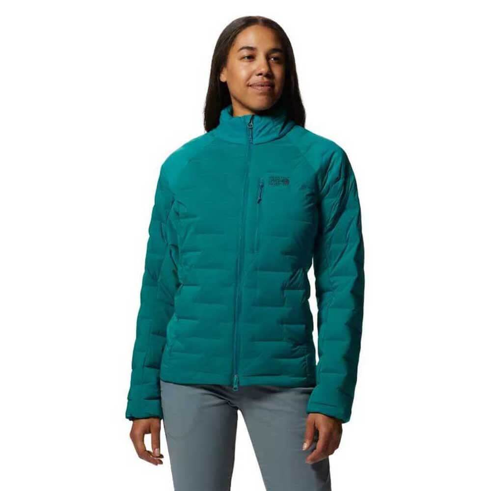 Image Showing Mountain Hardwear Women's StretchDown Jacket - Product Type Jacket - Buy Now $193.33 - Adventure Gear from Global Trekker