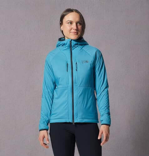 Image Showing Mountain Hardwear Women's KOR Airshell Warm Jacket - Product Type Jacket - Buy Now $290.00 - Adventure Gear from Global Trekker