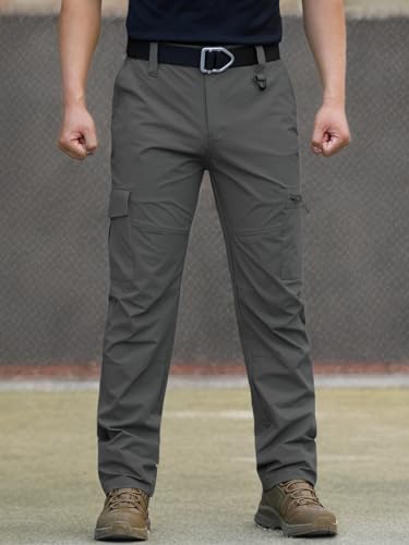 Image Showing Men's Quick Dry Hiking Pants Lightweight Water-Resistant - Product Type Pants - Buy Now $47.84 - Adventure Gear from Global Trekker