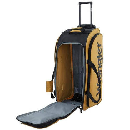 Image Showing Wrangler 30" Wesley Rolling Duffel Bag - Product Type Duffel Bag - Buy Now $63.80 - Adventure Gear from Global Trekker