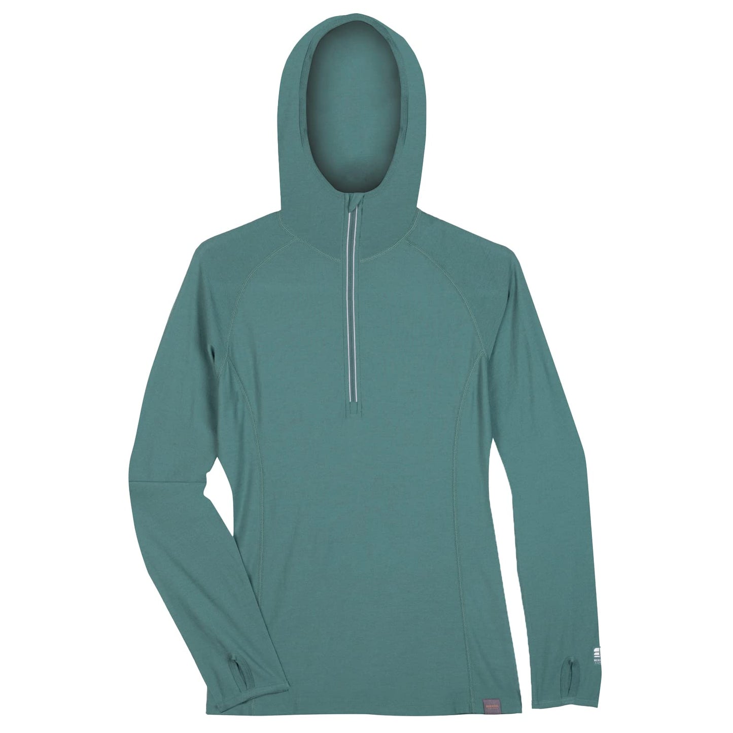 Image Showing MERIWOOL Women’s Base Layer Hoodie Lightweight Merino Wool Long Sleeve Thermal - Product Type Women's Base Layer Hoodie - Buy Now $92.80 - Adventure Gear from Global Trekker