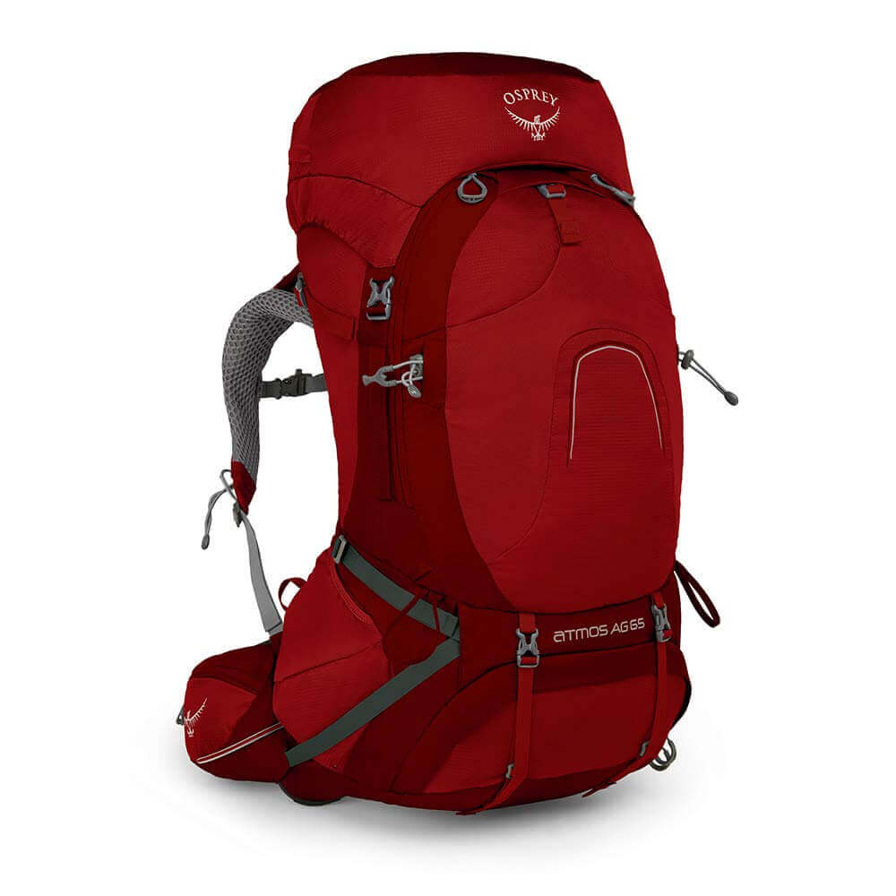 Image Showing Osprey Atmos AG 65 Men's Backpacking Backpack - Product Type backpack - Buy Now $375.49 - Adventure Gear from Global Trekker