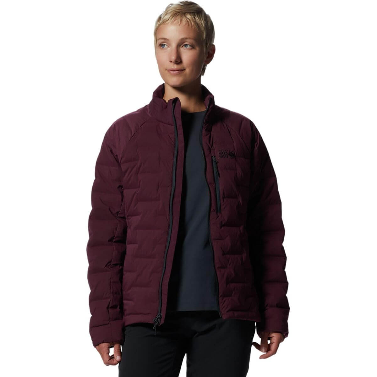 Image Showing Mountain Hardwear Women's StretchDown Jacket - Product Type Jacket - Buy Now $205.86 - Adventure Gear from Global Trekker