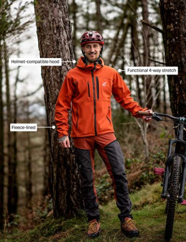 Image Showing RevolutionRace Men’s Hiball Jacket, Ventilated and Water Repellent Jacket for All Outdoor Activities - Product Type Jacket - Buy Now $230.55 - Adventure Gear from Global Trekker