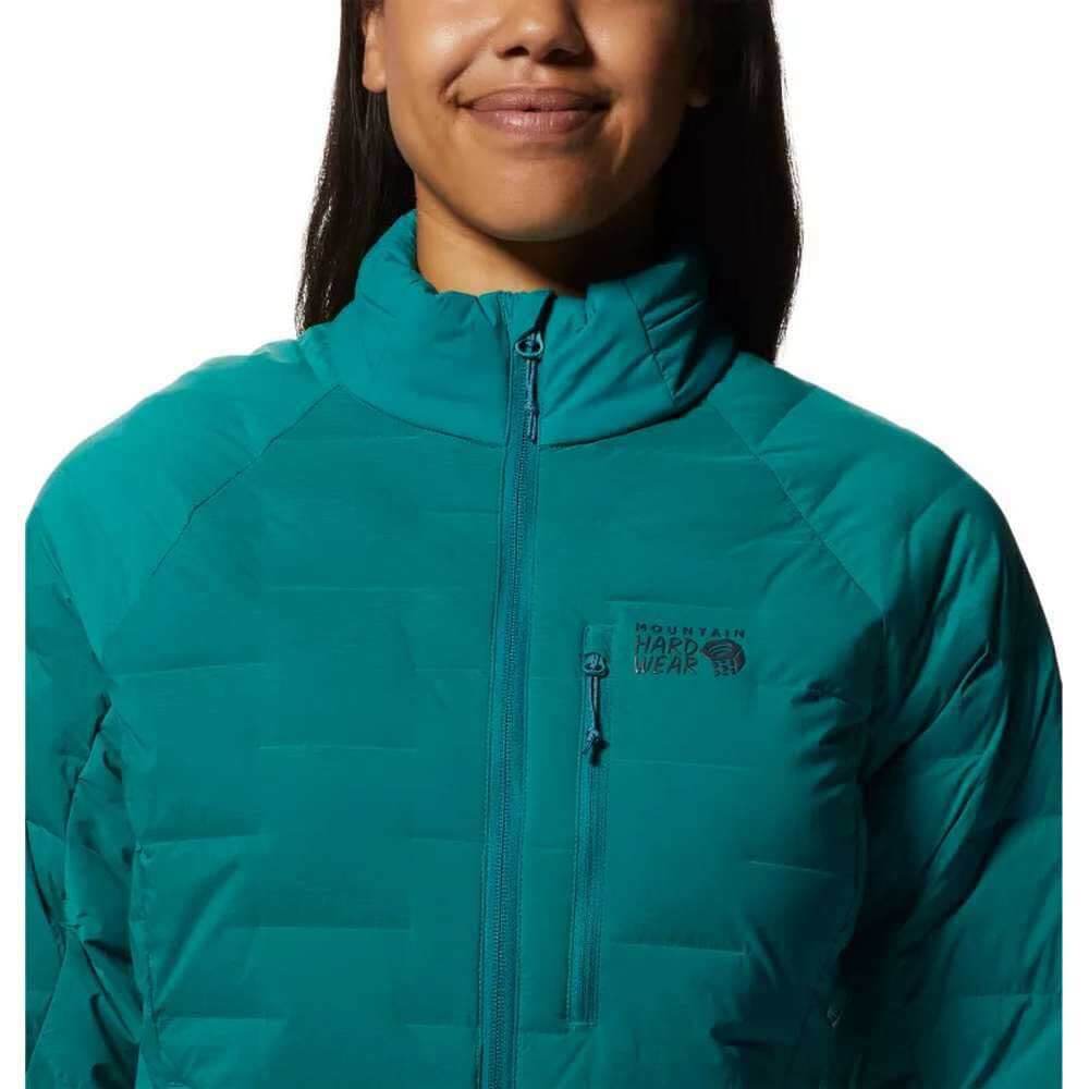 Image Showing Mountain Hardwear Women's StretchDown Jacket - Product Type Jacket - Buy Now $205.86 - Adventure Gear from Global Trekker