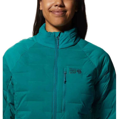 Image Showing Mountain Hardwear Women's StretchDown Jacket - Product Type Jacket - Buy Now $205.86 - Adventure Gear from Global Trekker