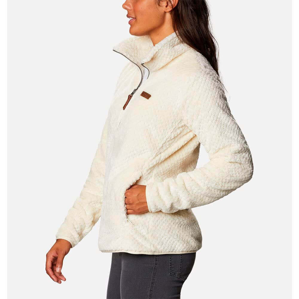 Image Showing Columbia Women's Fire Side Sherpa 1/4 Zip - Product Type Jacket - Buy Now $70.69 - Adventure Gear from Global Trekker