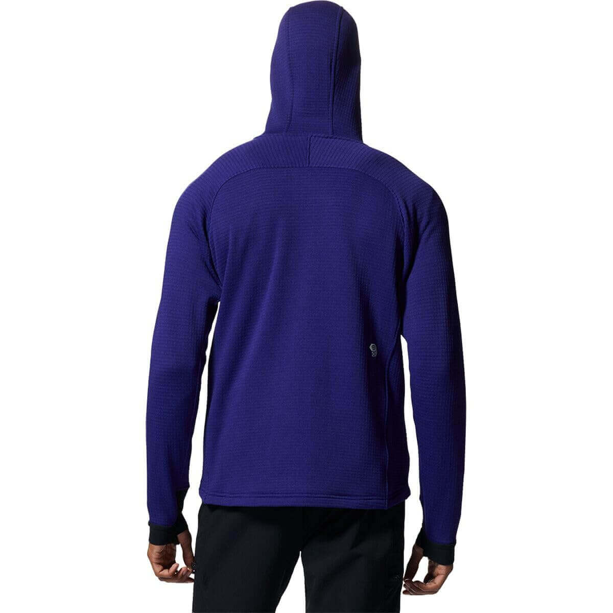 Image Showing Mountain Hardwear Men's Polartec Power Grid Full Zip Hoody - Product Type Men's Mid Layer - Buy Now $232.00 - Adventure Gear from Global Trekker