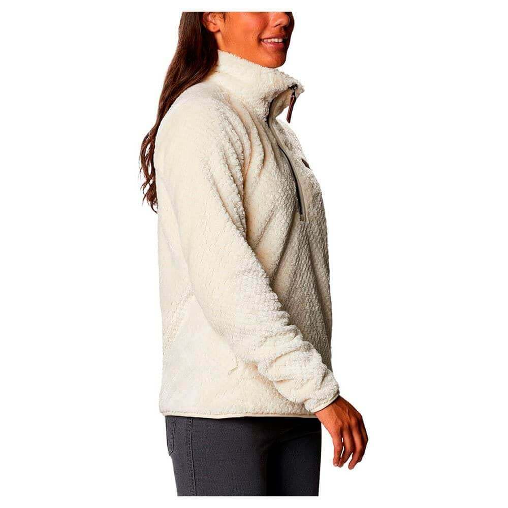 Image Showing Columbia Women's Fire Side Sherpa 1/4 Zip - Product Type Jacket - Buy Now $70.69 - Adventure Gear from Global Trekker