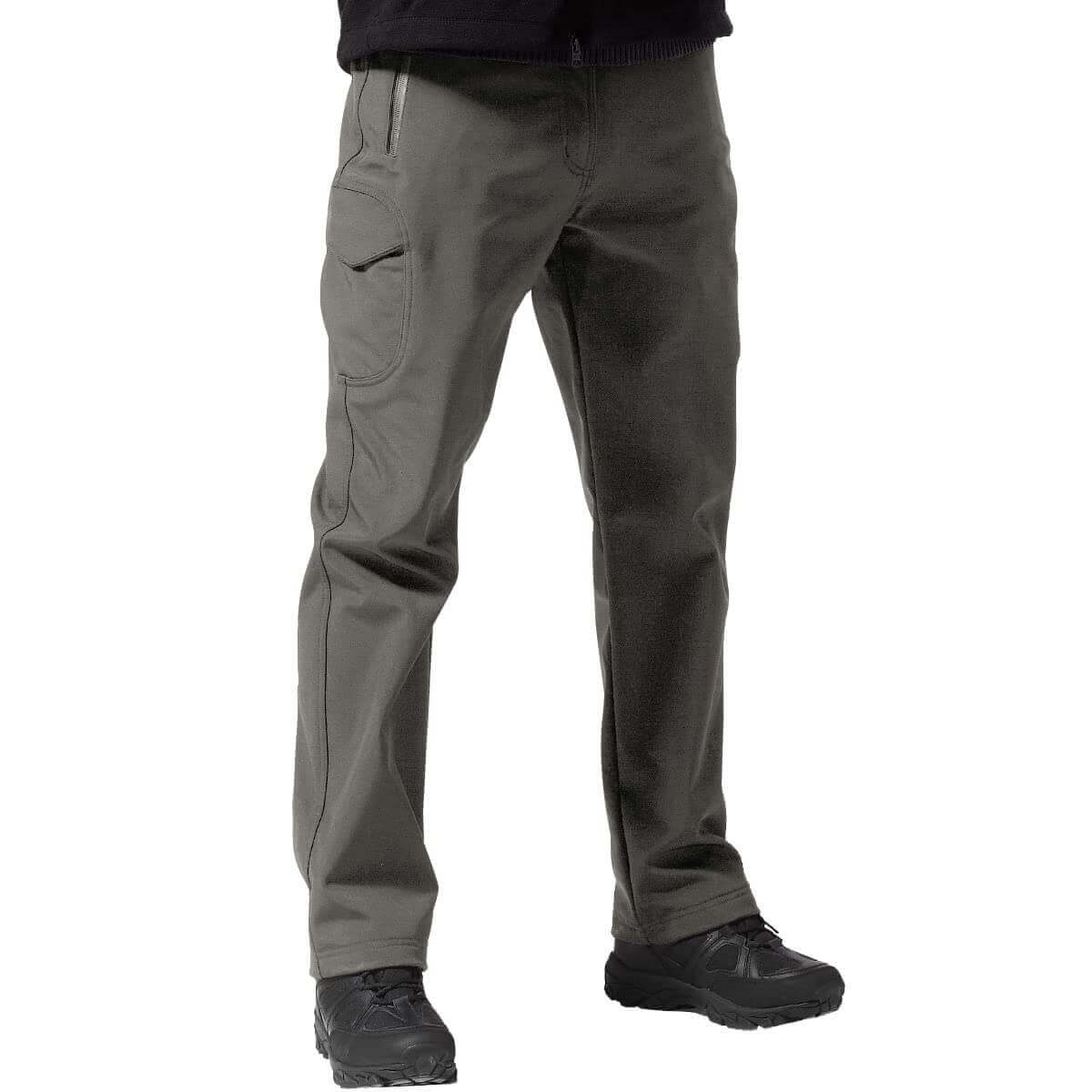 Image Showing FREE SOLDIER Men's Outdoor Softshell Fleece Lined Cargo Pants - Product Type Pants - Buy Now $52.19 - Adventure Gear from Global Trekker