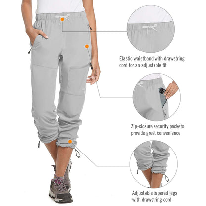 Image Showing BALEAF Women's Hiking Pants Quick Dry Lightweight Water Resistant - Product Type Pants - Buy Now $55.09 - Adventure Gear from Global Trekker