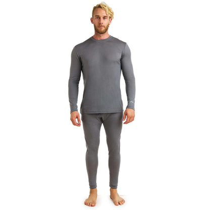 Image Showing Merino.tech Merino Wool Base Layer Mens Set - Thermal Underwear - Product Type Men's Base Layer Set - Buy Now $123.24 - Adventure Gear from Global Trekker