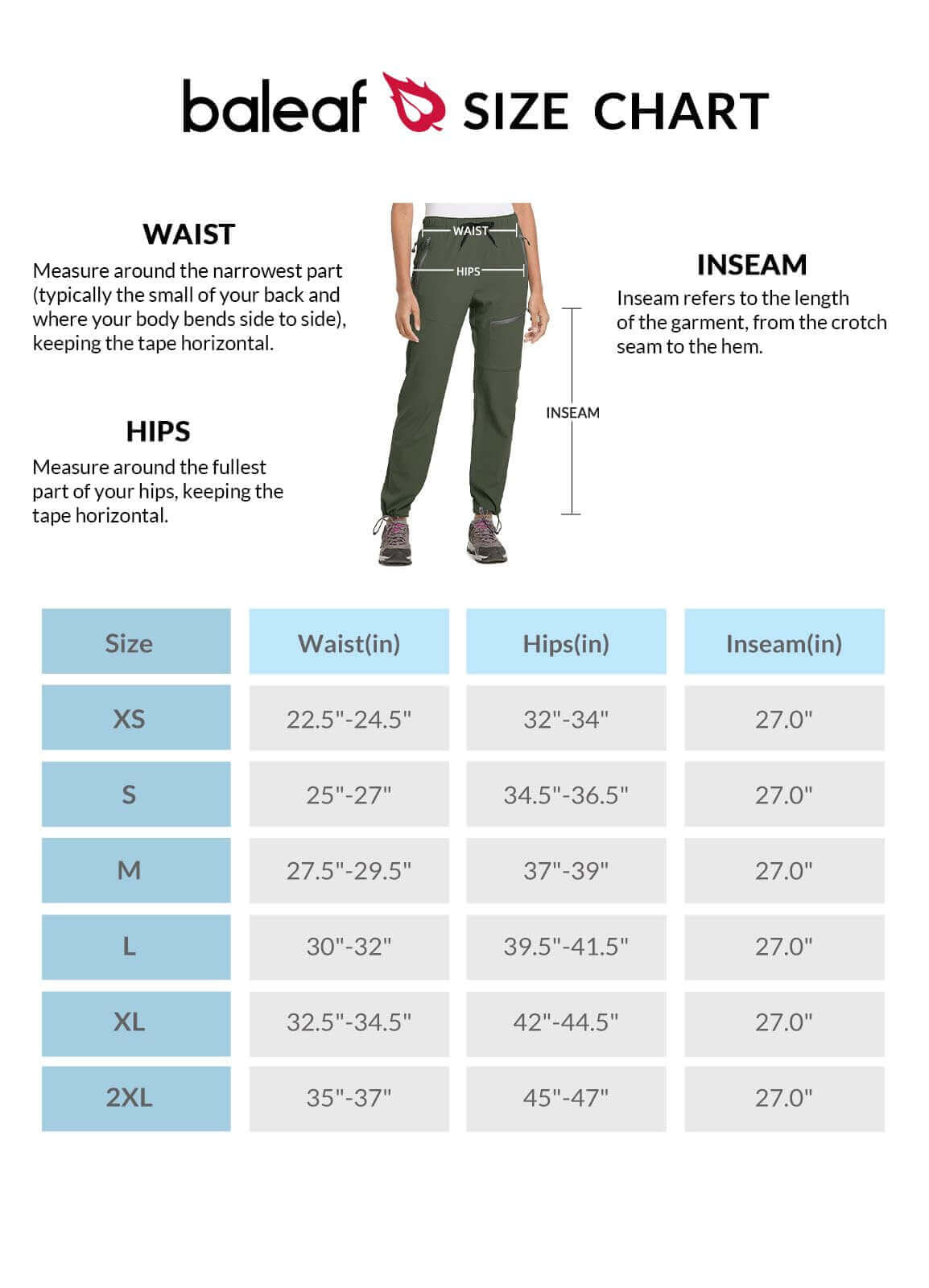 Image Showing BALEAF Women's Hiking Pants Quick Dry Lightweight Water Resistant - Product Type Pants - Buy Now $55.09 - Adventure Gear from Global Trekker