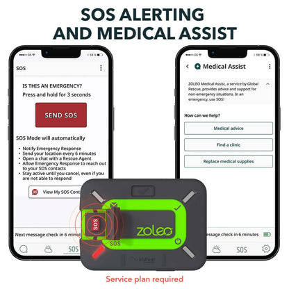 Image Showing ZOLEO Satellite Communicator – Two-Way Global SMS Text Messenger & Email, Emergency SOS Alerting, Check-in & GPS Location - Product Type Satellite Communicator - Buy Now $288.55 - Adventure Gear from Global Trekker