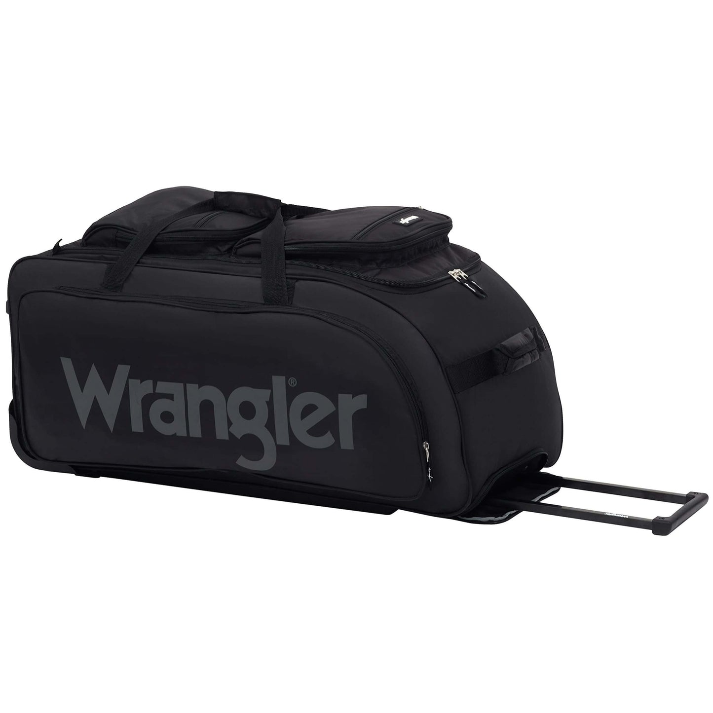 Image Showing Wrangler 30" Wesley Rolling Duffel Bag - Product Type Duffel Bag - Buy Now $63.80 - Adventure Gear from Global Trekker