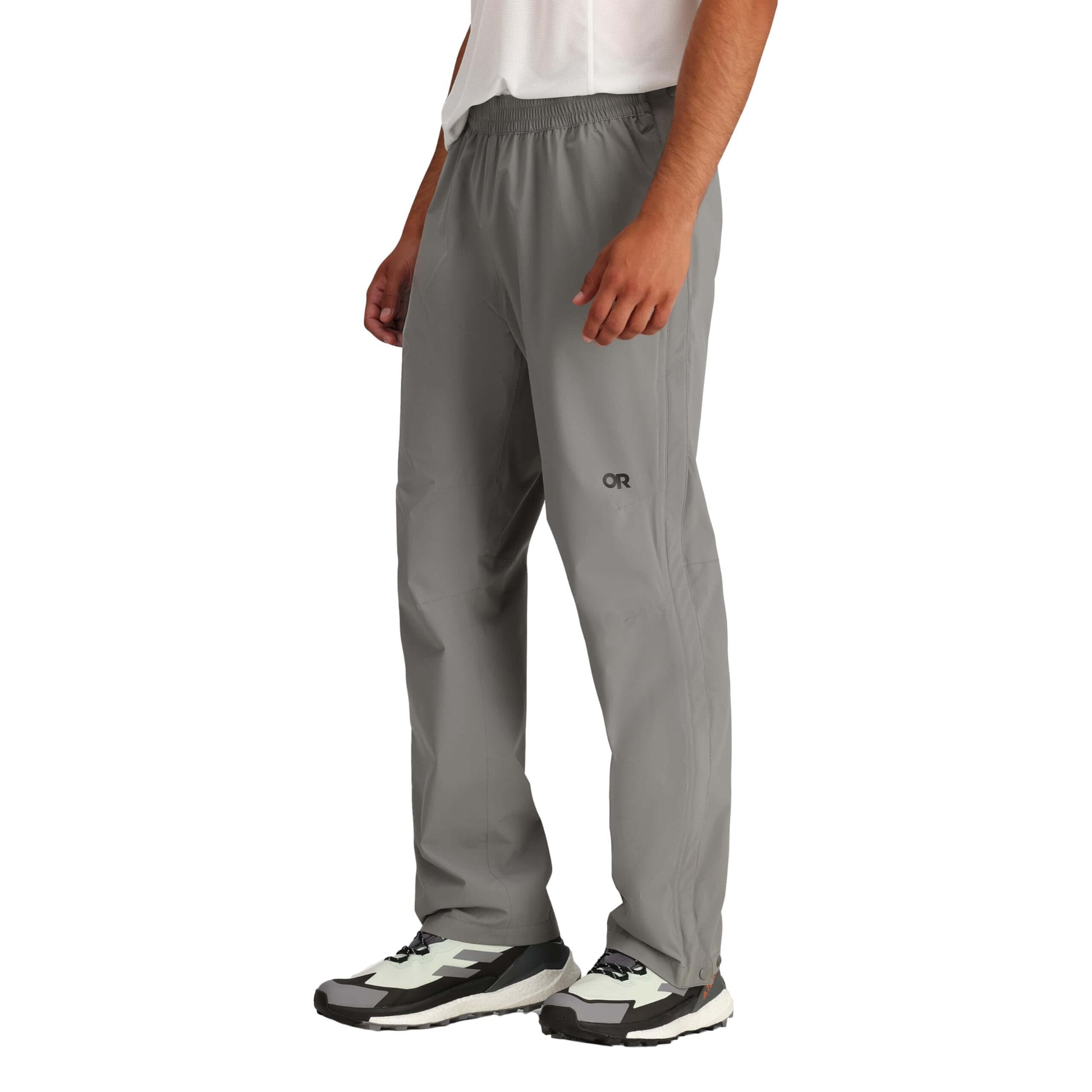 Image Showing Outdoor Research Men's Stratoburst Stretch Rain Pants - Product Type Rain Pants - Buy Now $186.98 - Adventure Gear from Global Trekker