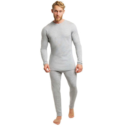 Image Showing Merino.tech Merino Wool Base Layer Mens Set - Thermal Underwear - Product Type Men's Base Layer Set - Buy Now $144.99 - Adventure Gear from Global Trekker