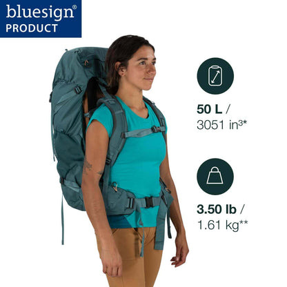 Image Showing Osprey Renn 65L Women's Backpacking Backpack - Product Type backpack - Buy Now $275.50 - Adventure Gear from Global Trekker