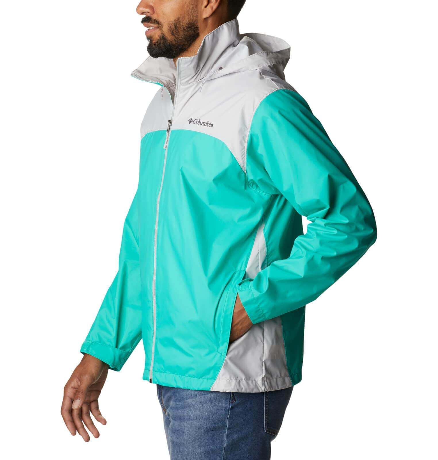 Image Showing Columbia Men's Glennaker Lake Jacket - Product Type Men's Rain Jacket - Buy Now $123.25 - Adventure Gear from Global Trekker