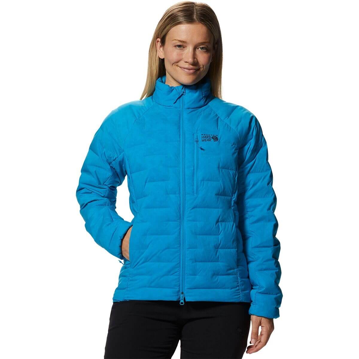 Image Showing Mountain Hardwear Women's StretchDown Jacket - Product Type Jacket - Buy Now $178.75 - Adventure Gear from Global Trekker