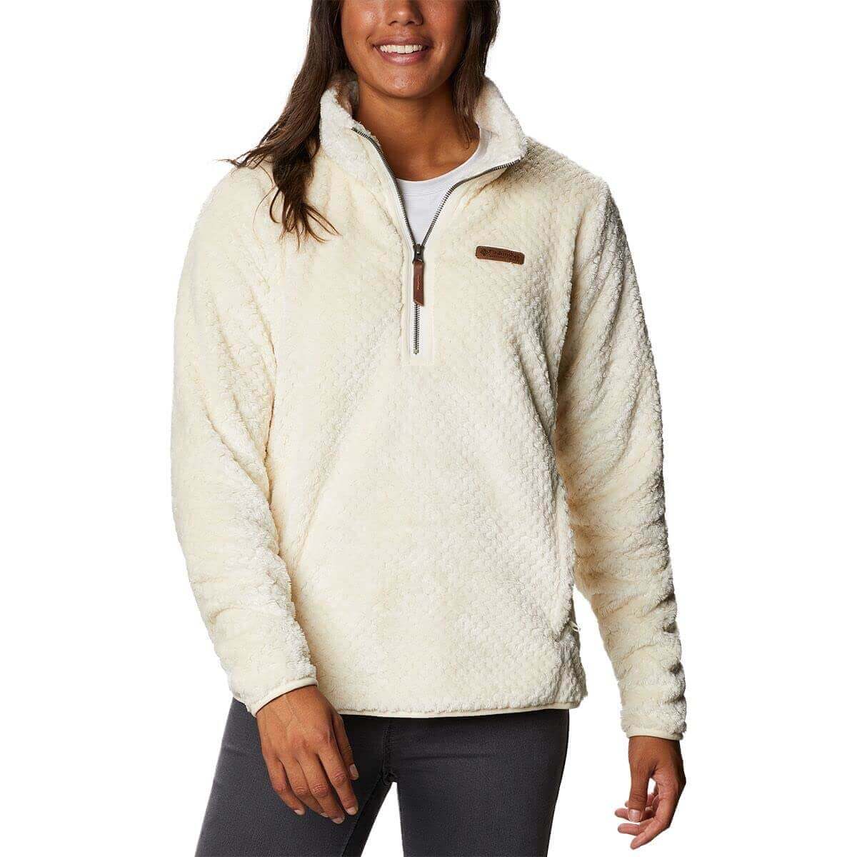 Image Showing Columbia Women's Fire Side Sherpa 1/4 Zip - Product Type Jacket - Buy Now $70.69 - Adventure Gear from Global Trekker