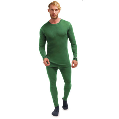 Image Showing Merino.tech Merino Wool Base Layer Mens Set - Thermal Underwear - Product Type Men's Base Layer Set - Buy Now $144.99 - Adventure Gear from Global Trekker