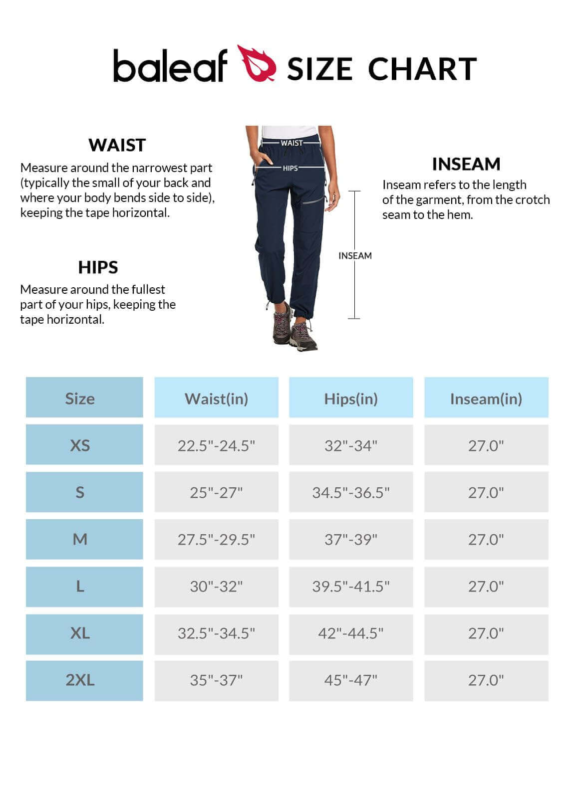 Image Showing BALEAF Women's Hiking Pants Quick Dry Lightweight Water Resistant - Product Type Pants - Buy Now $55.09 - Adventure Gear from Global Trekker