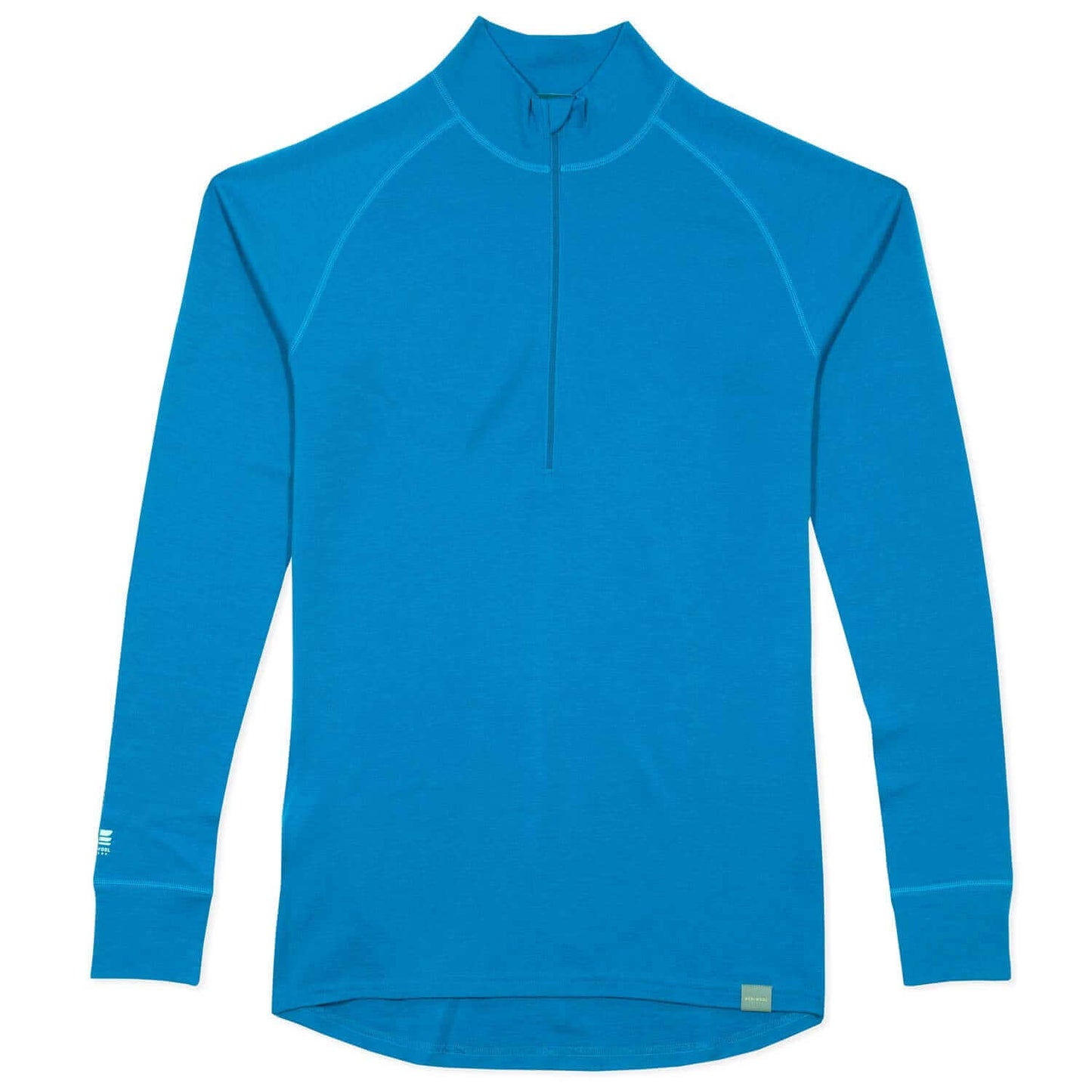 Image Showing MERIWOOL Mens Base Layer 100% Merino Wool Midweight 250g Half Zip Sweater for Men - Product Type Men's Base Layer Sweater - Buy Now $131.95 - Adventure Gear from Global Trekker