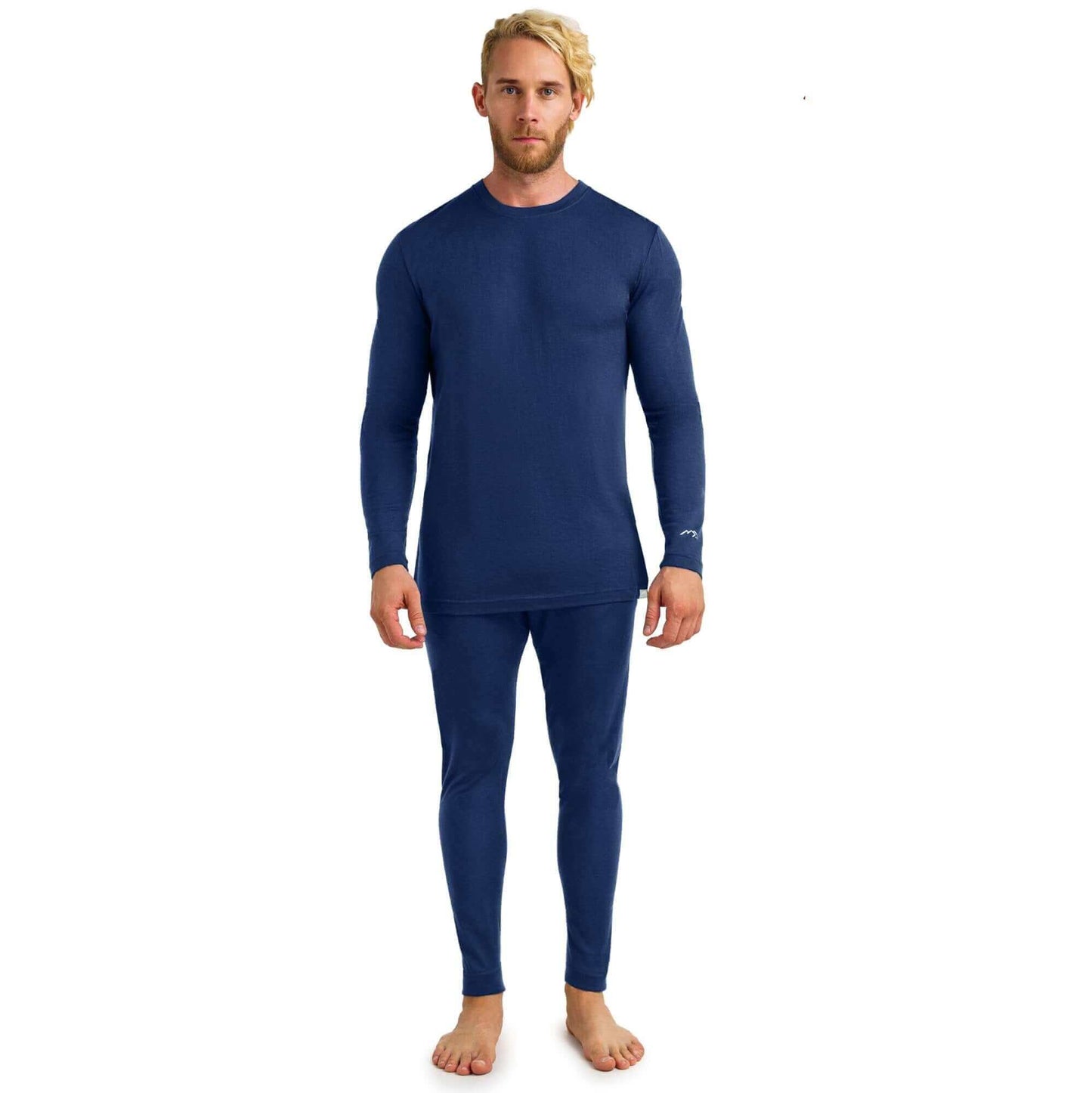 Image Showing Merino.tech Merino Wool Base Layer Mens Set - Thermal Underwear - Product Type Men's Base Layer Set - Buy Now $123.24 - Adventure Gear from Global Trekker