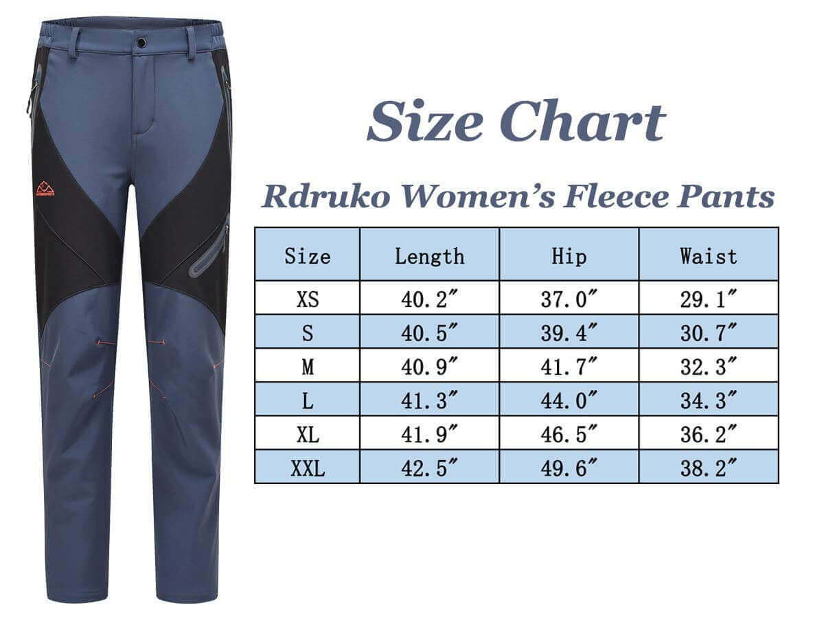 Image Showing Rdruko Women's Snow Pants Waterproof Insulated Fleece - Product Type Pants - Buy Now $65.24 - Adventure Gear from Global Trekker