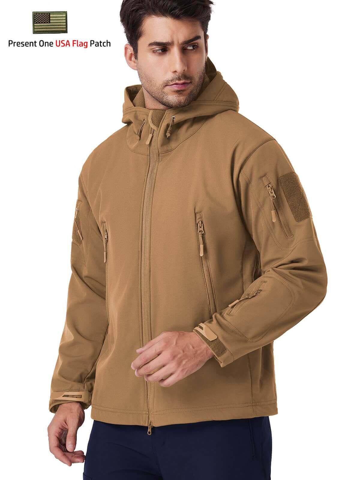 Image Showing ReFire Gear Men's Army Special Ops Military Tactical Jacket Softshell Fleece - Product Type Jacket - Buy Now $53.62 - Adventure Gear from Global Trekker