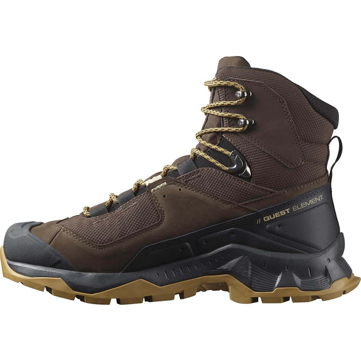 Image Showing Salomon Men's QUEST ELEMENT GORE-TEX Leather Hiking Boot - Product Type Footwear - Buy Now $275.43 - Adventure Gear from Global Trekker