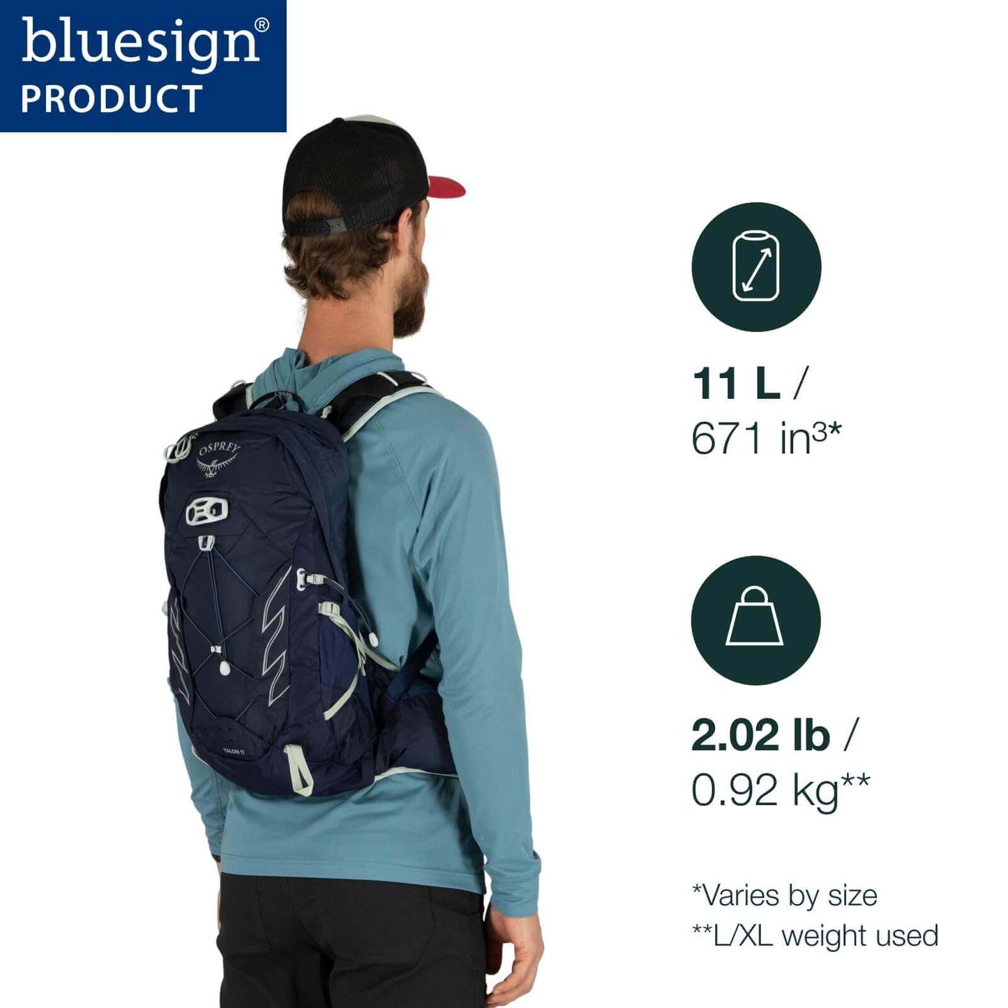 Image Showing Osprey Talon 11L Men's Hiking Backpack with Hipbelt - Product Type backpack - Buy Now $152.18 - Adventure Gear from Global Trekker