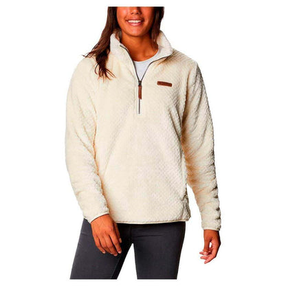 Image Showing Columbia Women's Fire Side Sherpa 1/4 Zip - Product Type Jacket - Buy Now $70.69 - Adventure Gear from Global Trekker