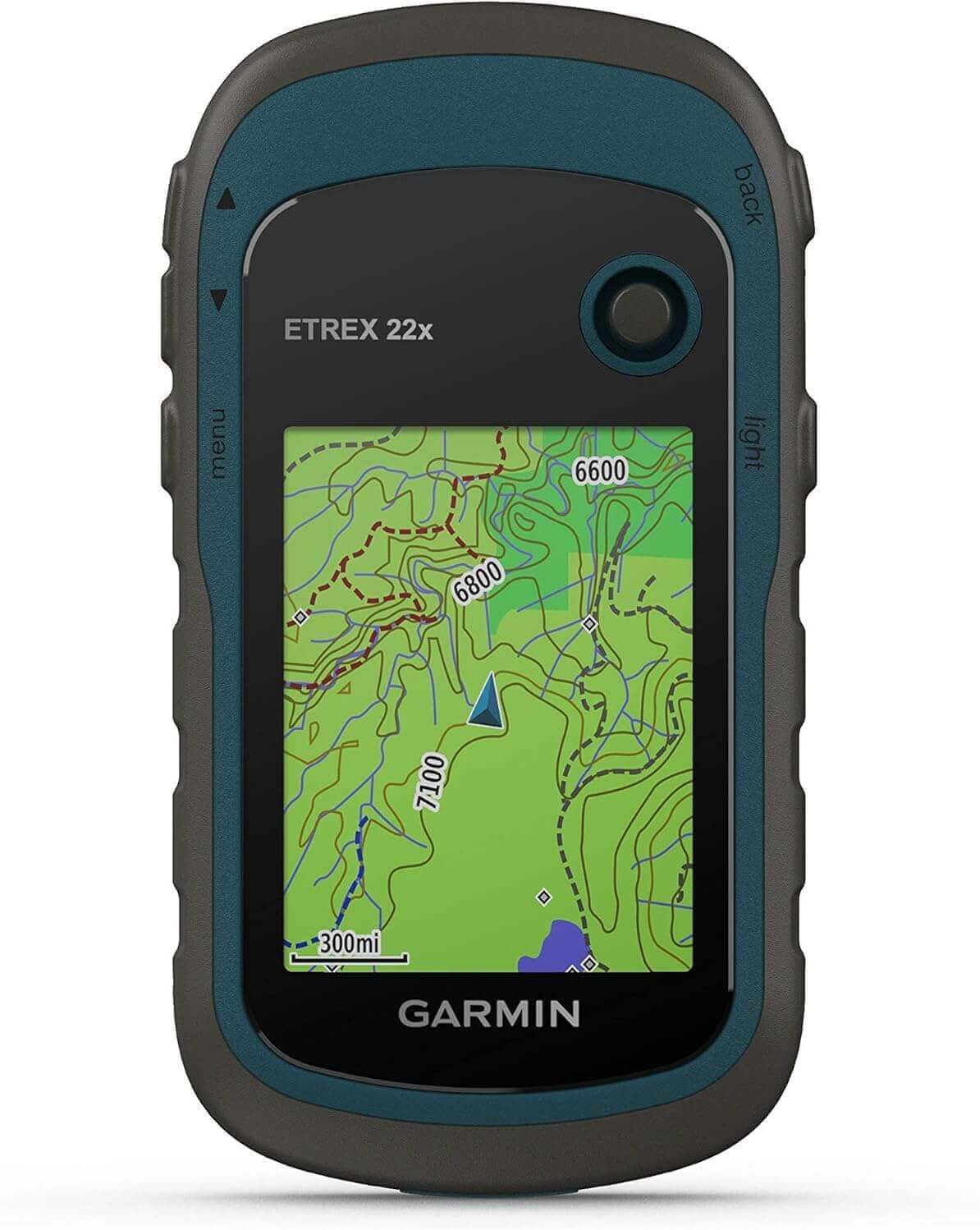 Image Showing Garmin 010-02256-00 eTrex 22x, Rugged Handheld GPS Navigator, Black/Navy - Product Type Hand Held GPS - Buy Now $324.79 - Adventure Gear from Global Trekker