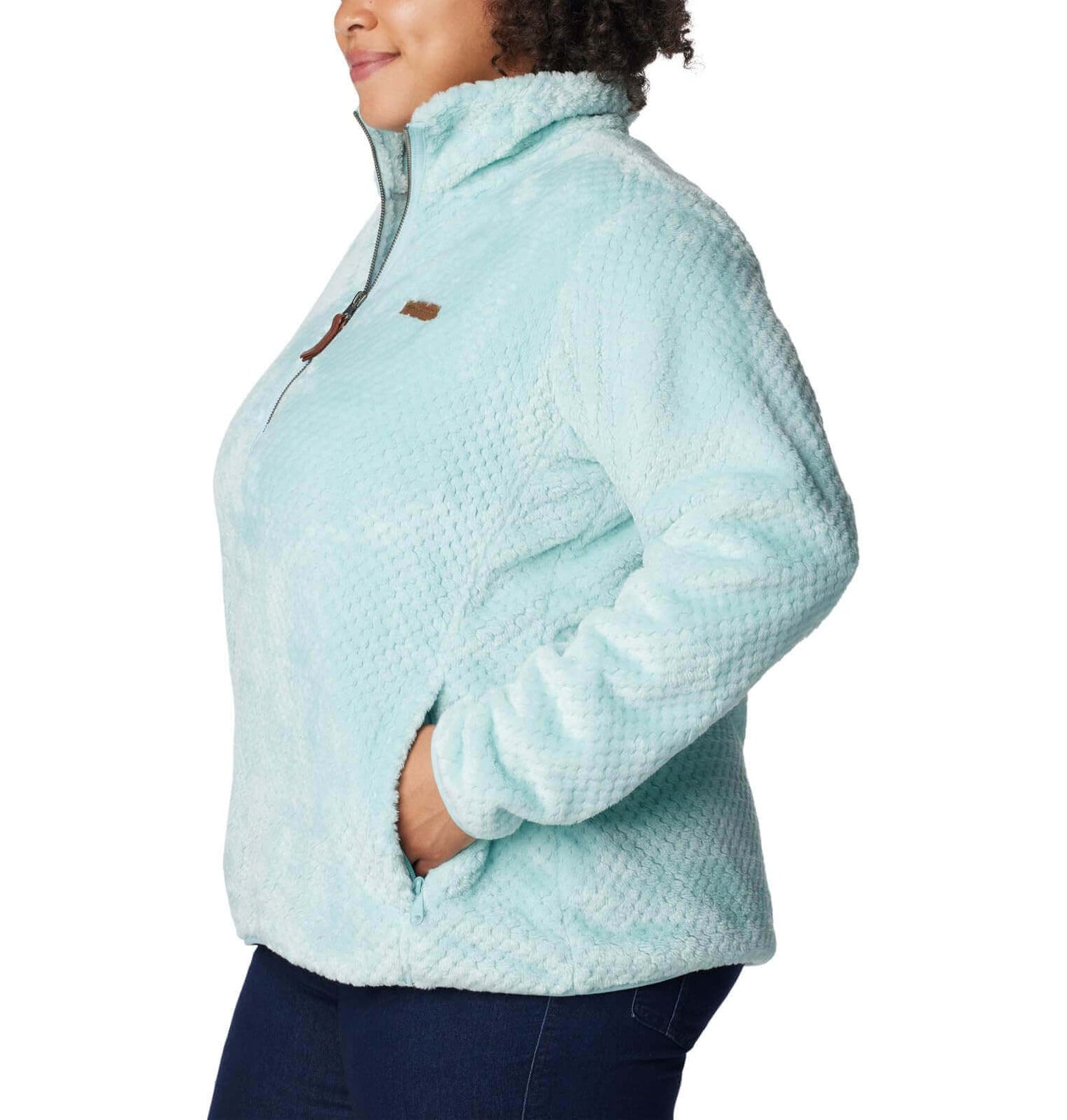 Image Showing Columbia Women's Fire Side Sherpa 1/4 Zip - Product Type Jacket - Buy Now $70.69 - Adventure Gear from Global Trekker