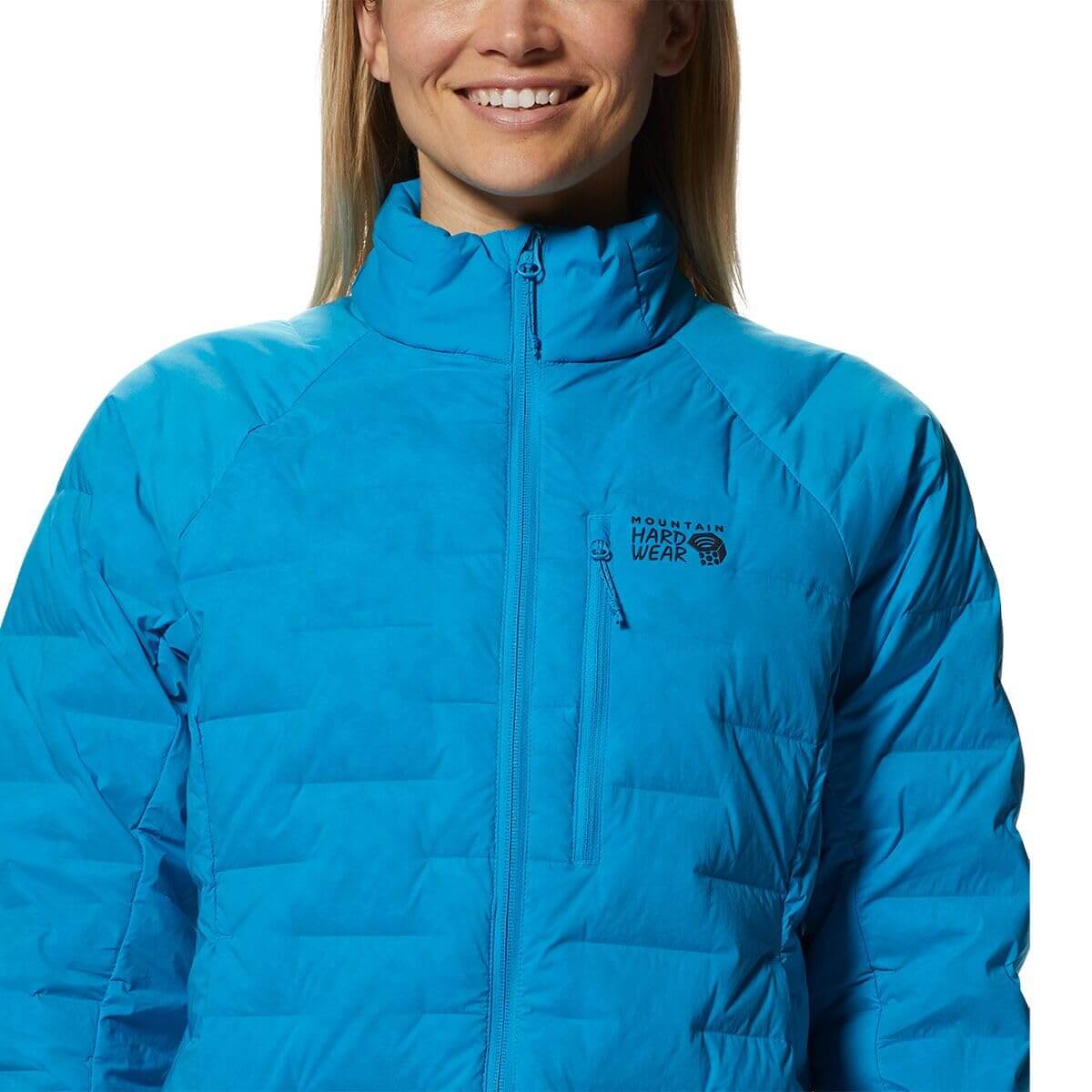 Image Showing Mountain Hardwear Women's StretchDown Jacket - Product Type Jacket - Buy Now $205.86 - Adventure Gear from Global Trekker