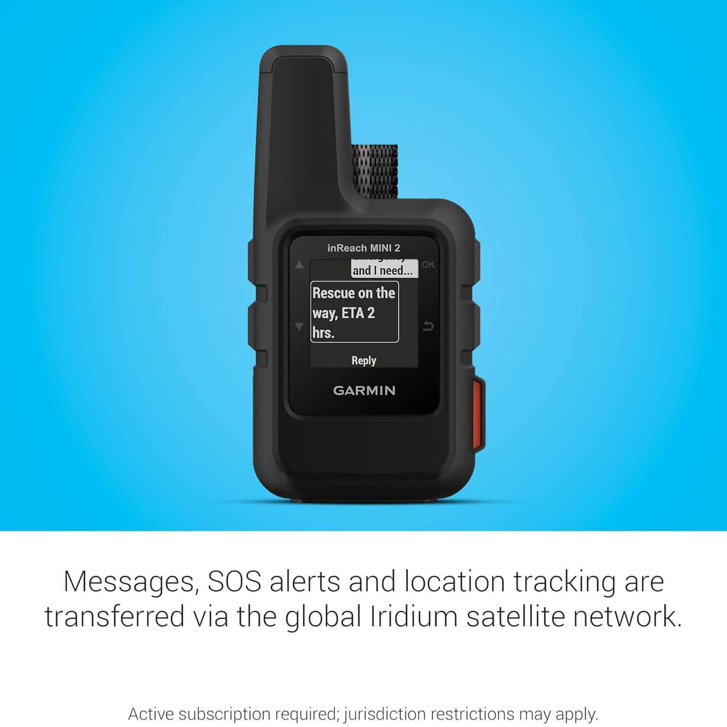 Image Showing Garmin inReach Mini 2, Lightweight and Compact Satellite Communicator - Product Type Satellite Communicator - Buy Now $434.99 - Adventure Gear from Global Trekker