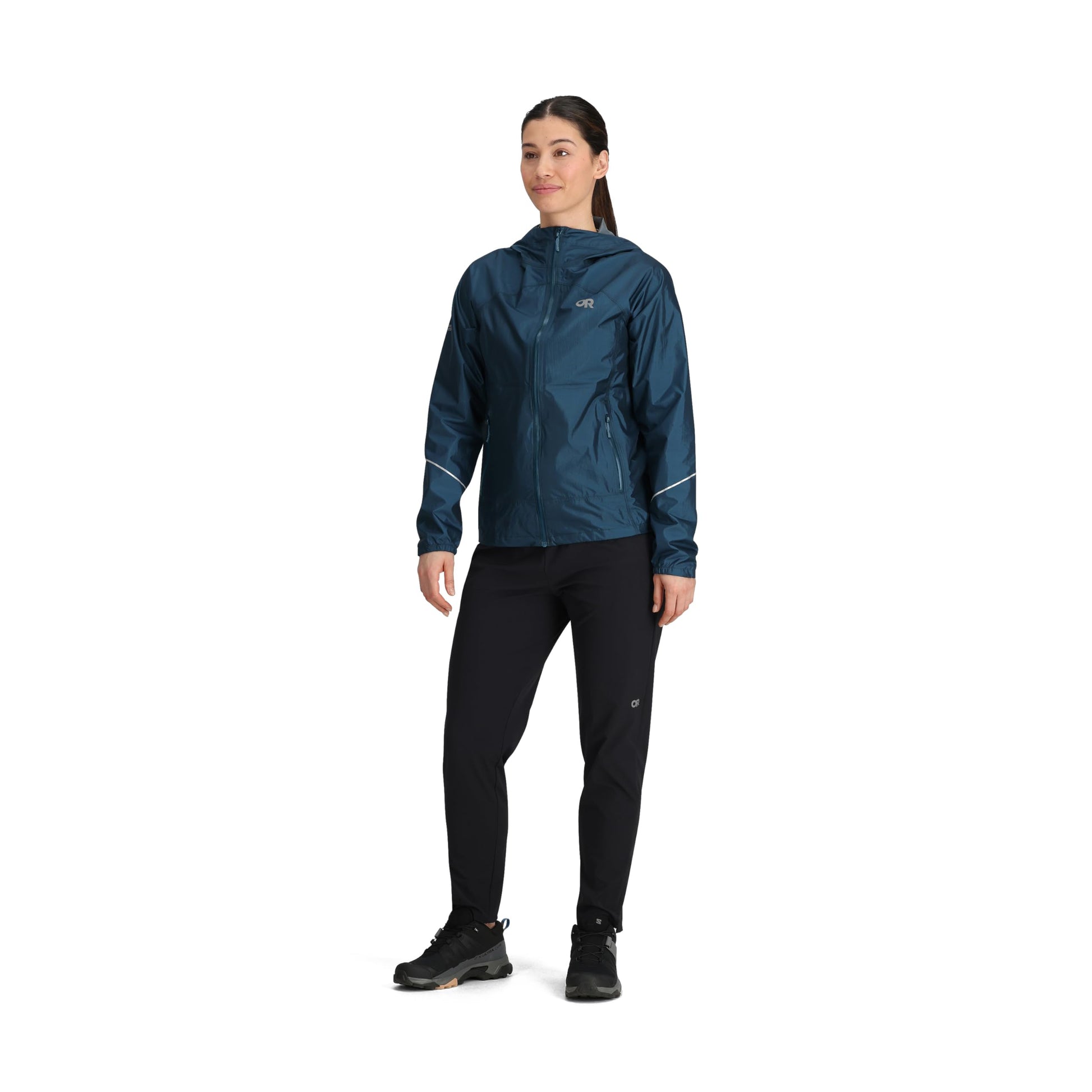 Image Showing Outdoor Research Women's Helium Rain Jacket - Product Type Jacket - Buy Now $260.93 - Adventure Gear from Global Trekker