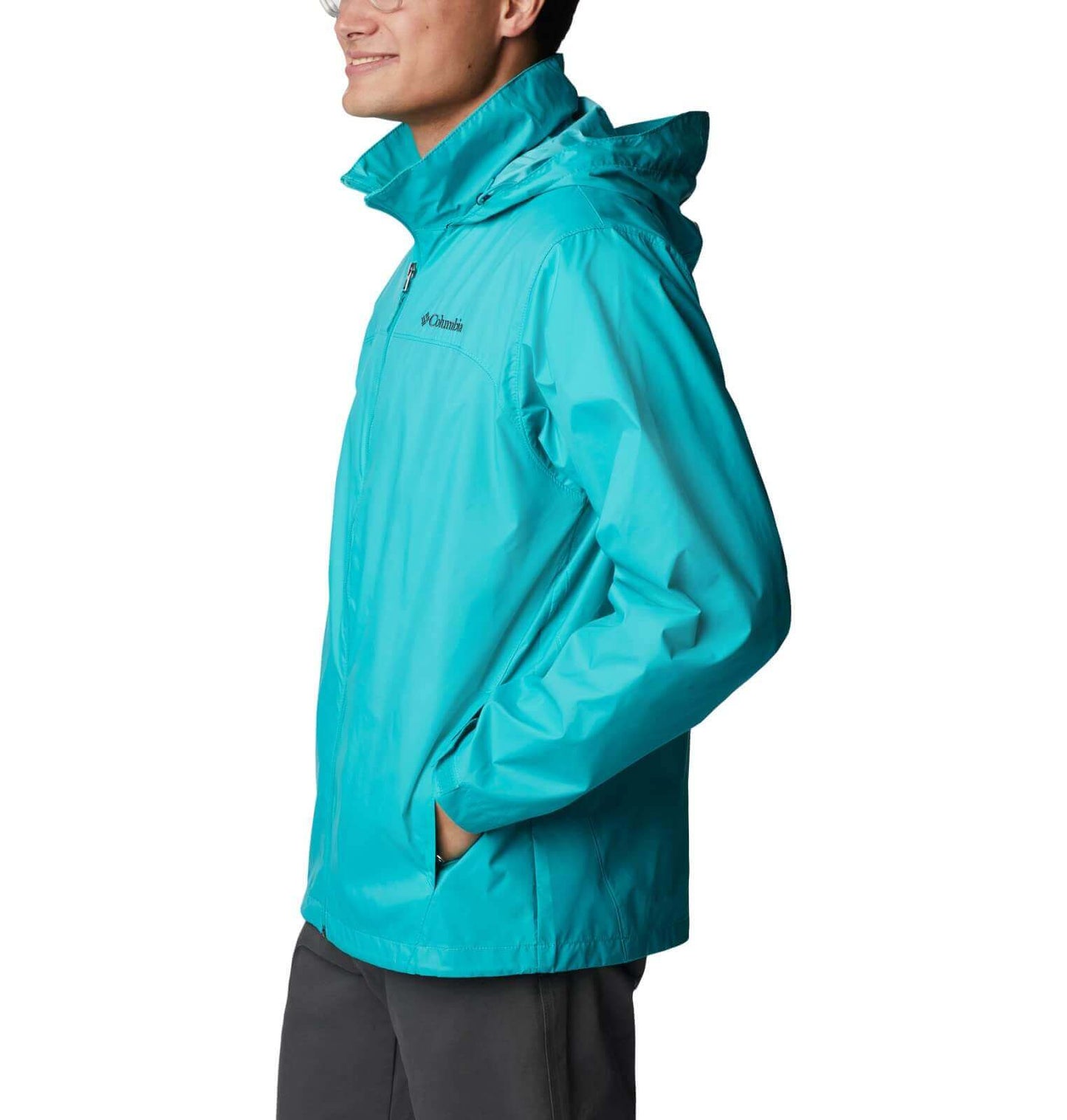 Image Showing Columbia Men's Glennaker Lake Jacket - Product Type Men's Rain Jacket - Buy Now $123.25 - Adventure Gear from Global Trekker