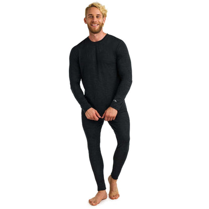 Image Showing Merino.tech Merino Wool Base Layer Mens Set - Thermal Underwear - Product Type Men's Base Layer Set - Buy Now $123.24 - Adventure Gear from Global Trekker