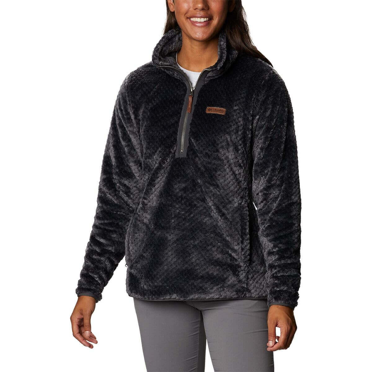 Image Showing Columbia Women's Fire Side Sherpa 1/4 Zip - Product Type Jacket - Buy Now $70.69 - Adventure Gear from Global Trekker