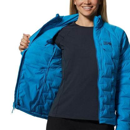 Image Showing Mountain Hardwear Women's StretchDown Jacket - Product Type Jacket - Buy Now $205.86 - Adventure Gear from Global Trekker